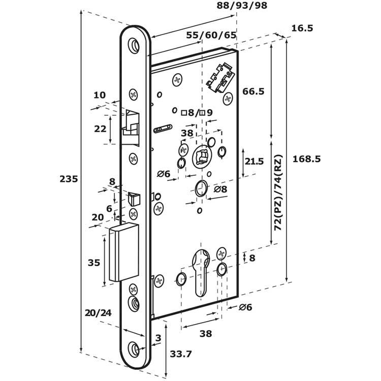 Abloy 560 схема подключения