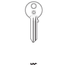 Picture of Silca IE27R Cylinder Key Blank for Iseo