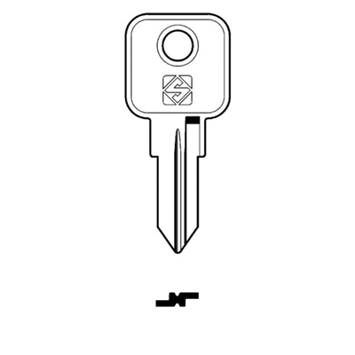 Picture of Silca MLM1 Cylinder Key Blank for Miwa