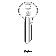 Picture of Silca RU19 Cylinder Key Blank for Ruko 