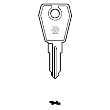 Picture of Silca LF30R Cylinder Key Blank for Lowe & Fletcher