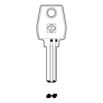 Picture of SILCA EU17 To Suit Euro Locks