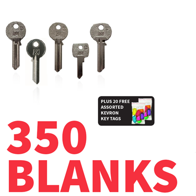 Picture of Cylinder Key Blank Bundle - Buy 350 Blanks