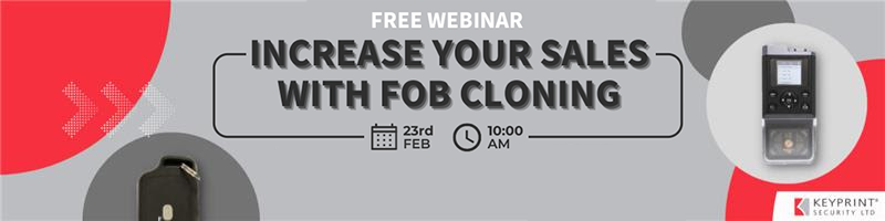 Free Webinar: Increase Your Sales with Fob Cloning (Section) 1