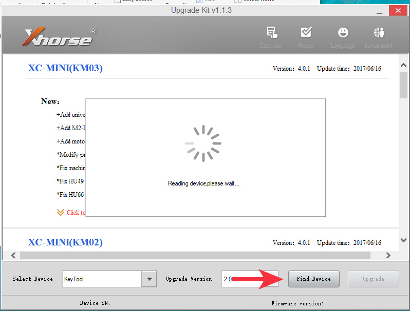 How To Update Your VVDI Key Tool (Section) 5