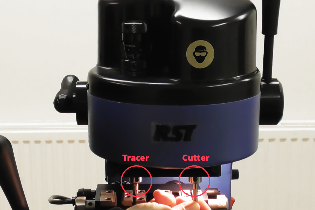 How To Calibrate Your RST Mustang Key Machine To Cut Dimple Keys  (Section) 4