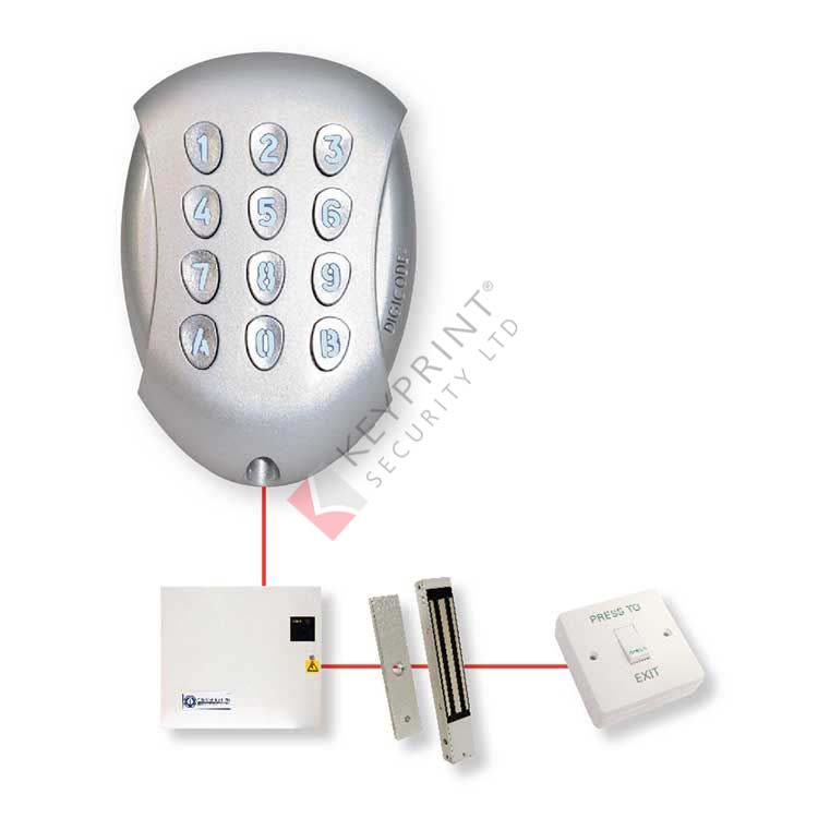 Galeo Digicode Remote Electronics Keypad Kit With Mini-Magnet (100 User)