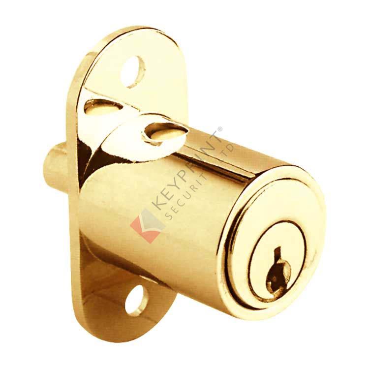 Dowel Push Button Lock for Sliding Doors