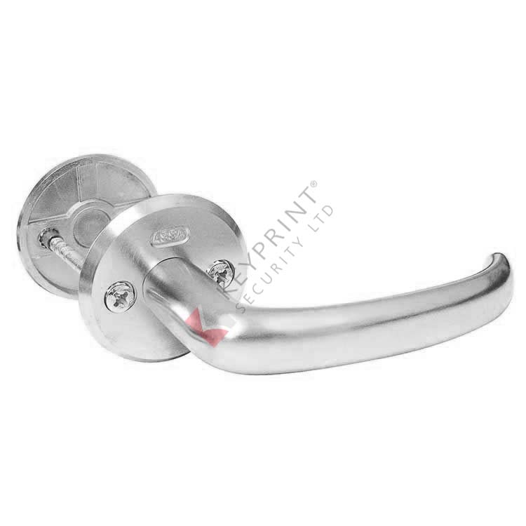 ASSA Outside Blind Rose & Internal 640 Lever Handle - Satin Chrome