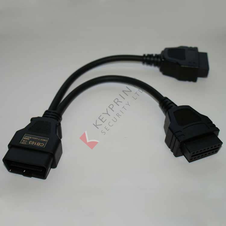 CB103 AVDI OBDII Y Cable M/2xF