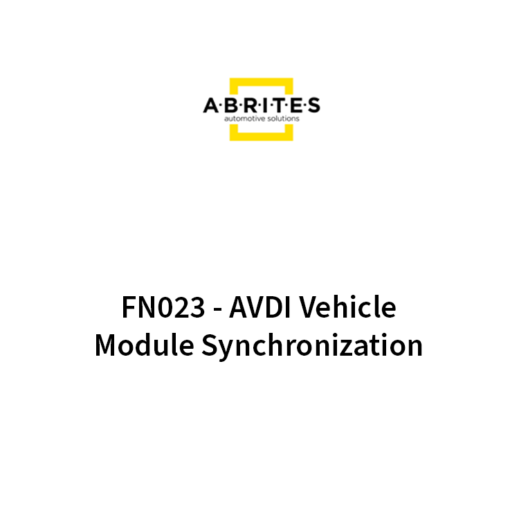 FN023 - AVDI Vehicle Module Synchronization