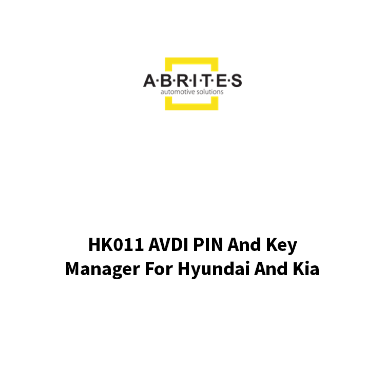 HK011 AVDI PIN and Key Manager Special Function