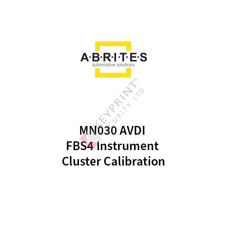 MN030 - ODOMETER CALIBRATION For W205, W213, W222