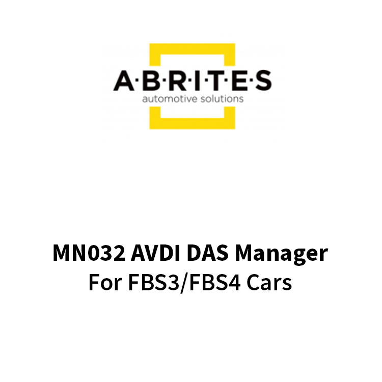 MN032 AVDI DAS Manager for FBS3/FBS4 Cars - Special Function