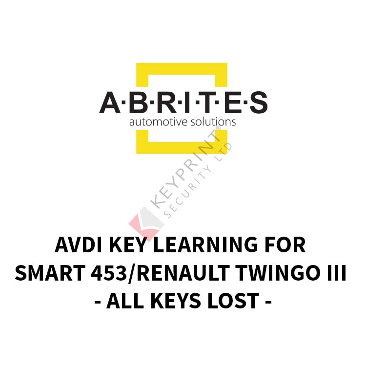 RR019 -All Keys Lost For Trafic III/SMART 453/Renault Twingo III &  - All Keys Lost