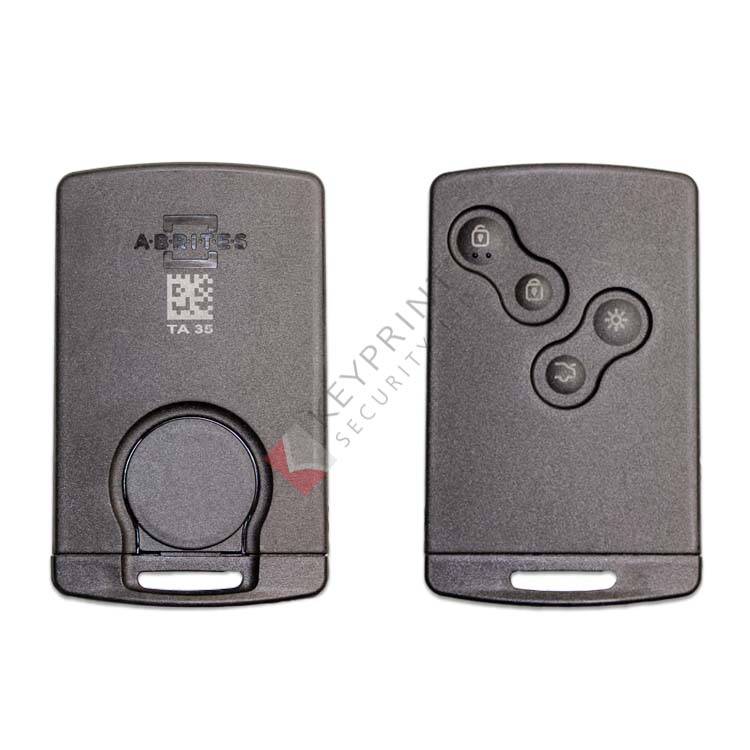 TA35 ABRITES Renault Clio IV Keyless Key Card