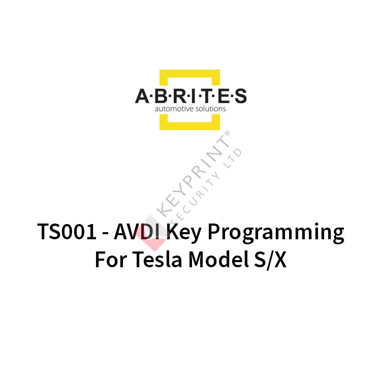 TS001 - AVDI Key Programming for Tesla Model S/X