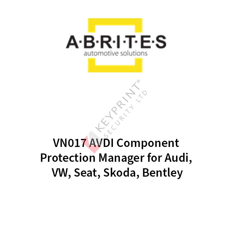 VN017 - Component Protection Manager for Audi/Touareg (BCM2)