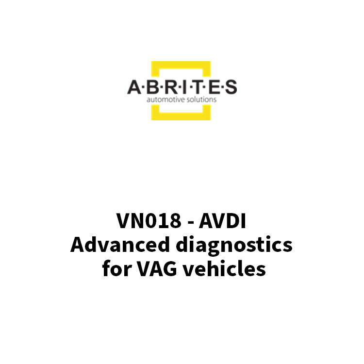 VN018 - AVDI Advanced diagnostics for VAG vehicles