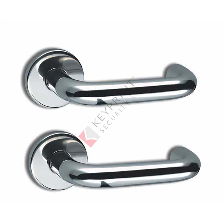 Futura Lever Handles on Rose for Abloy EL580 Lock