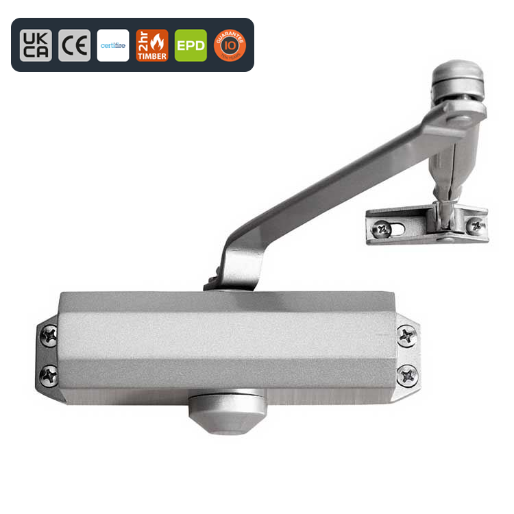 Briton 121CE Door Closer - Fixed Power Size EN 3