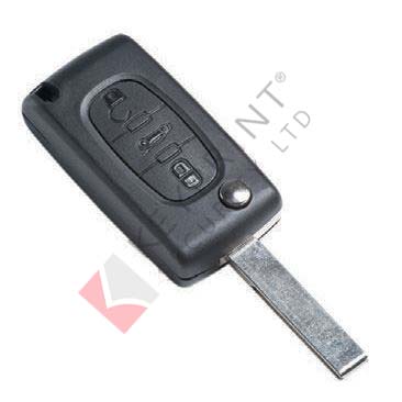 Silca HU83BRS8 Empty Shell Remote Case