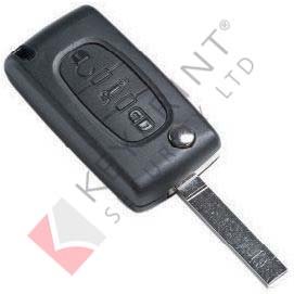 Silca VA2BRS8N Empty Shell Remote Case