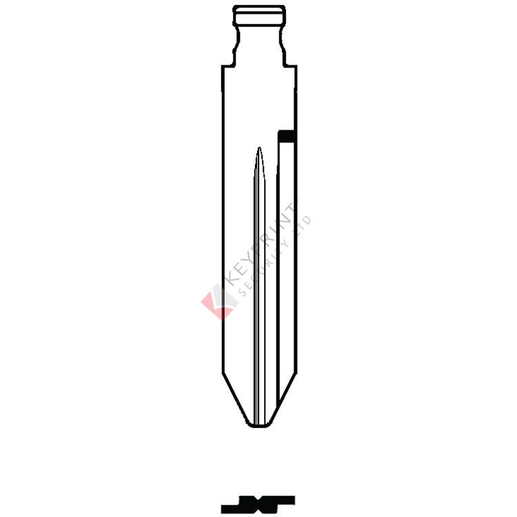 CY24FH Silca Flip Key Blade