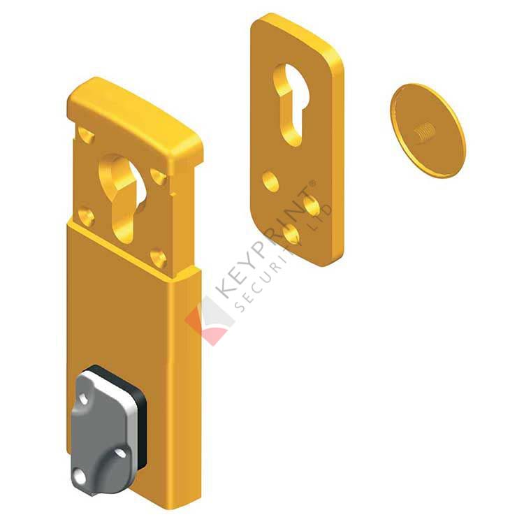 DISEC Mini-Magnet Escutcheon - 110 x 40mm