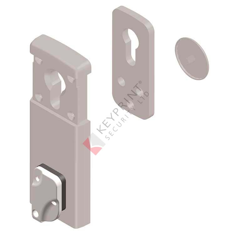 DISEC Mini-Magnet Escutcheon - 110 x 40mm