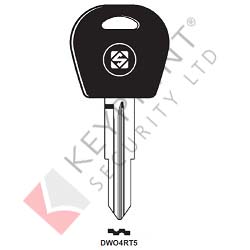 DWO4RT5 Transponder Key Blank for Chevrolet - Daewoo (CASE ONLY)