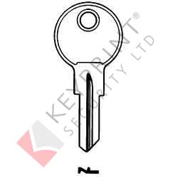 Hudson Cylinder Key Blank