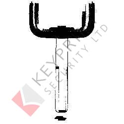 HU43AT9 VAUXHALL-OPEL Crypto Transponder Blank