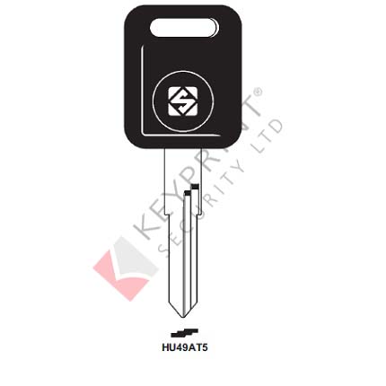 HU49AT5 Transponder Key Blank for Audi (CASE ONLY)