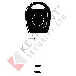 HU66T10 FORD (EU), SEAT, VOLKSWAGEN<br>Crypto Transponder Blank