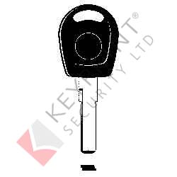 HU66T5 PORSCHE, SEAT, SKODA, VOLKSWAGEN Fixed Transponder Blank