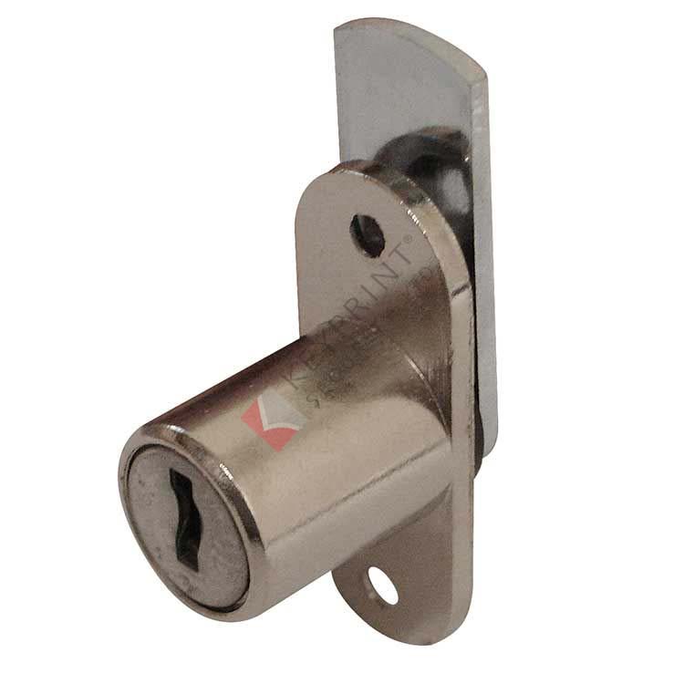 19mm Tambour Lock - Cylindrical Head (Double Flange Fix)