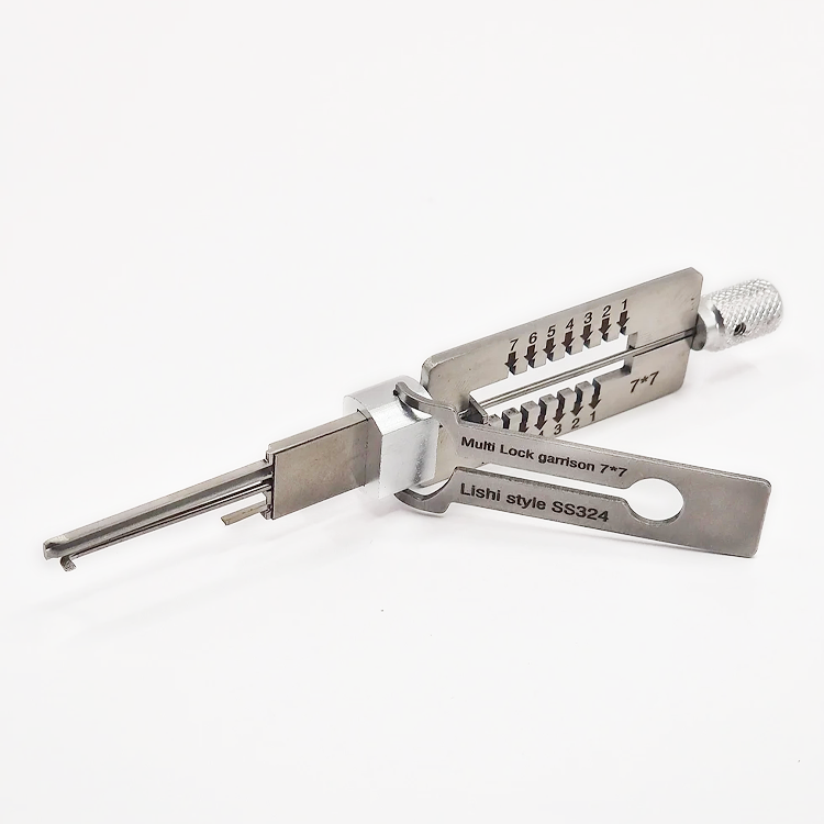 Lishi-Style Mul-T-Lock Garrison 7x7 2-in-1 Pick & Decoder