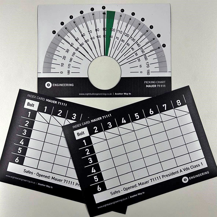 ULTRA GUIDE - Mauer President 71111- Pick and Plot Magnetic Decoding Charts