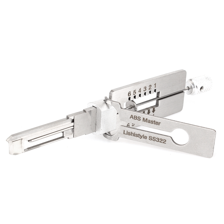 Lishi-Style ABS Master 2-in-1 Pick & Decoder