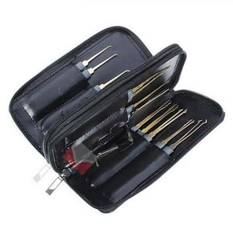 Hook and Wafer Lock Pick Set - 24 Pieces