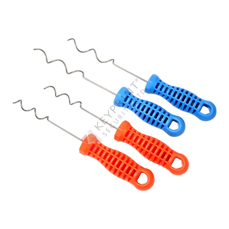 Spiral "Cork Screw" Door Latch Opener Set