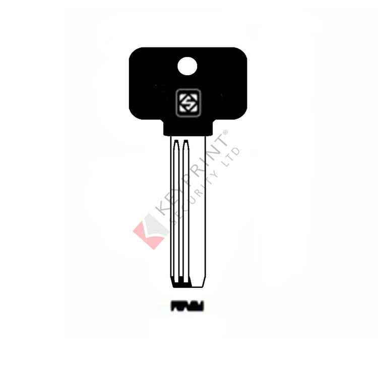 Silca MGN1RP Magnum/Yale Dimple Cylinder Key Blank