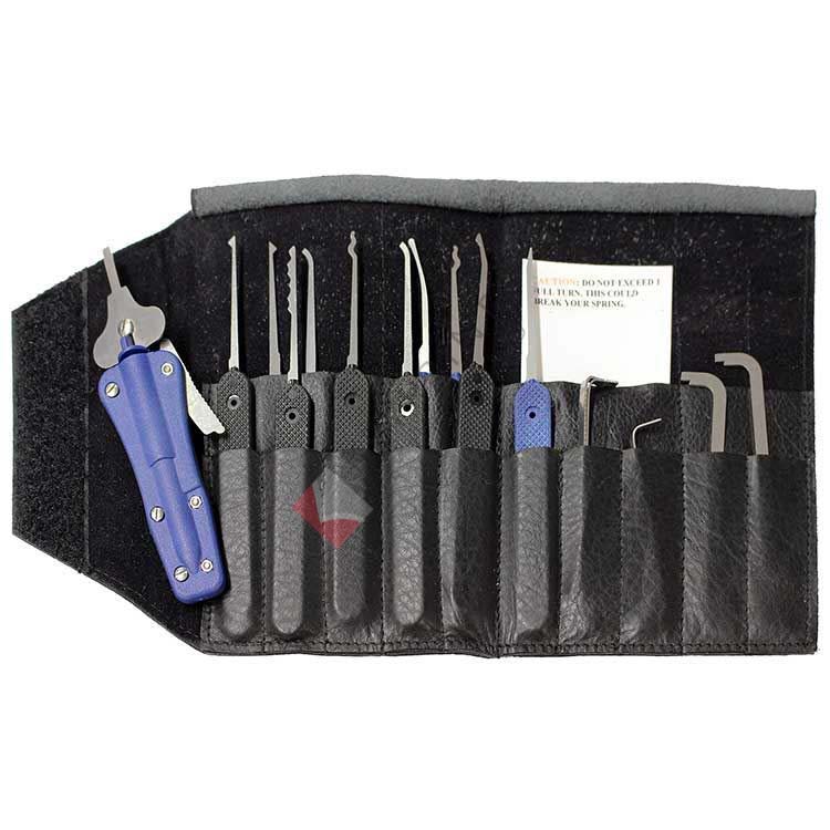 Peterson 9-Piece Government Steel Pick & Spinner Set - Rubber Handles