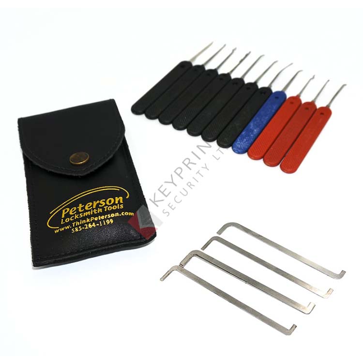 Peterson Ken's Government Steel lock pick set