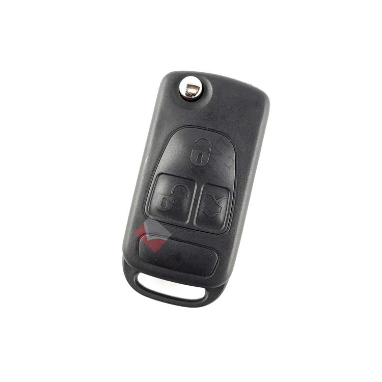 KR55 3-Button Remote Flip Key HU64 blade