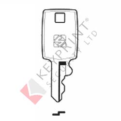 Silca SA1 Cylinder Key Blank