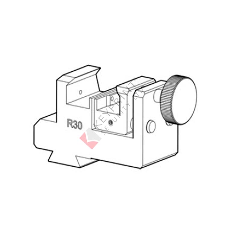 R30 Jaw Clamp for Silca Triax Quattro, Triax e-code and Quattrocode Machines.