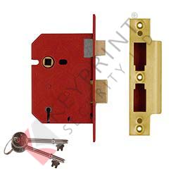 Union 2201 - 5 Lever Mortice Sash Lock (2.5