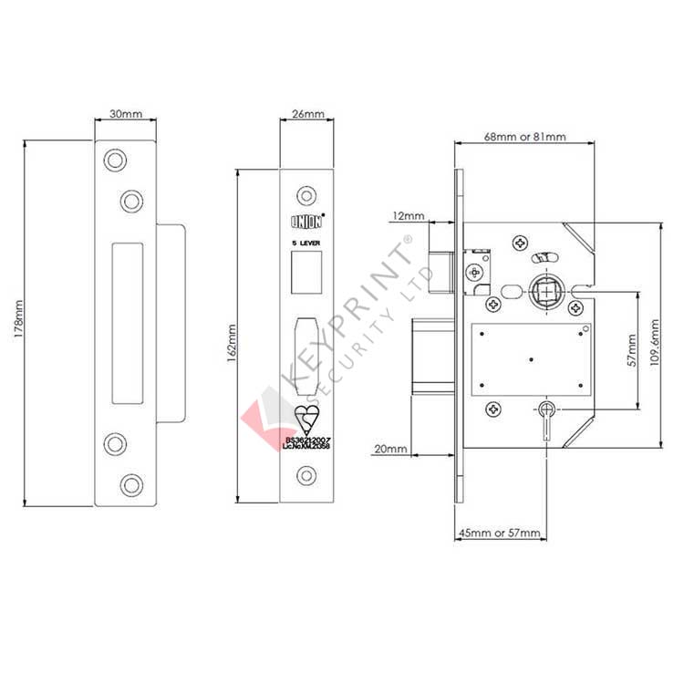 UNION Strongbolt 68mm (2.5